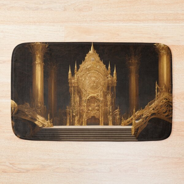 Item preview, Golden Throne of the Subterranean Realm designed and sold by creative-cub.