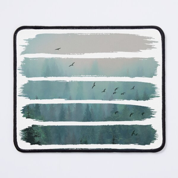 Item preview, Magical Misty Forest Brush Strokes designed and sold by maryedenoa.