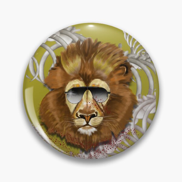 Item preview, Lion head #1 Face designed and sold by Hiidenna.