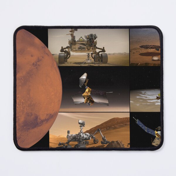 Item preview, STK204874S-Montage of Mars missions. designed and sold by StocktrekImages.