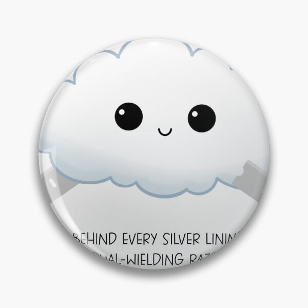 Item preview, Happy Cloud With Razor Blades designed and sold by HappyShiitake.