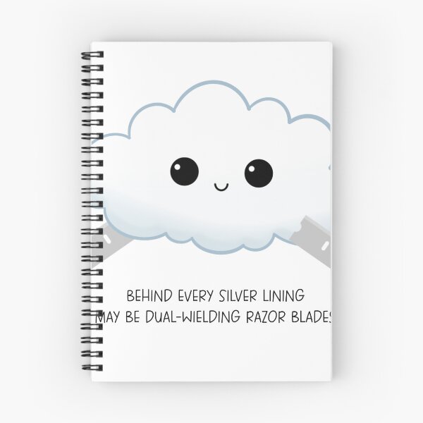 Item preview, Happy Cloud With Razor Blades designed and sold by HappyShiitake.