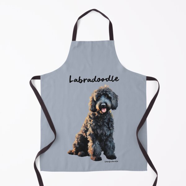 Item preview, Black Labradoodle Doodle Dog designed and sold by Happy Dog Doodles.