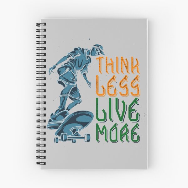 Item preview, Think Less Live More designed and sold by HrishiStore.