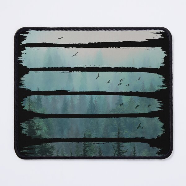Item preview, Magical Misty Forest Brush Strokes designed and sold by maryedenoa.
