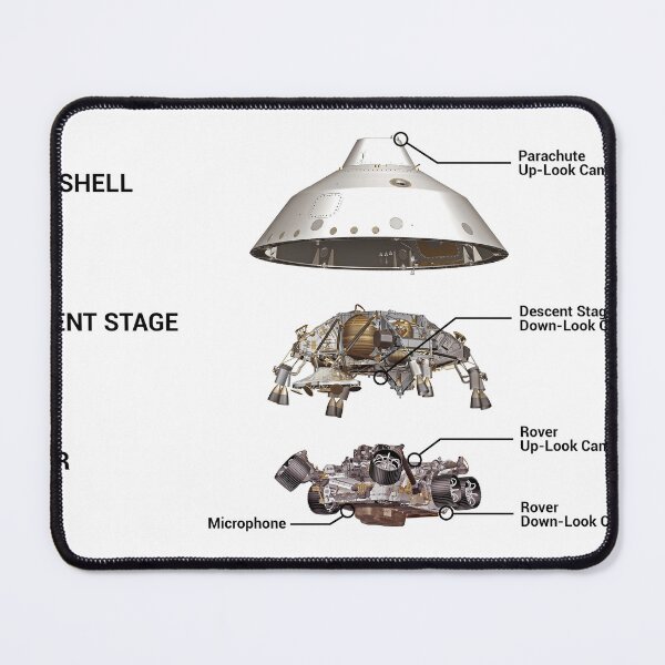 Item preview, STK204880S-Graphic showing the spacecraft for the Mars Perseverance mission. designed and sold by StocktrekImages.