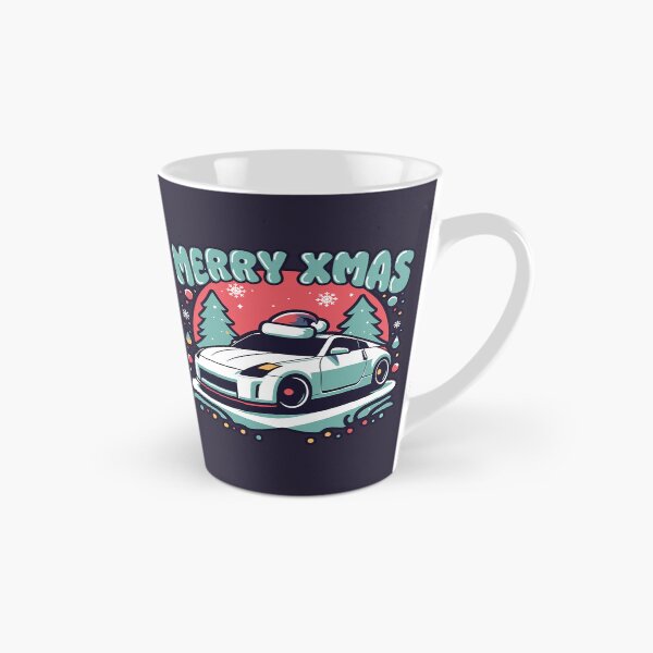 Item preview, White 350Z Merry Christmas Edition designed and sold by GabDesignsStuff.