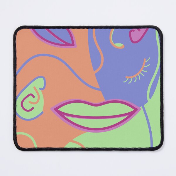 Item preview, Mixed Media Lips, ears and eyelids Minimalistic colorful designed and sold by Anton Repetto.