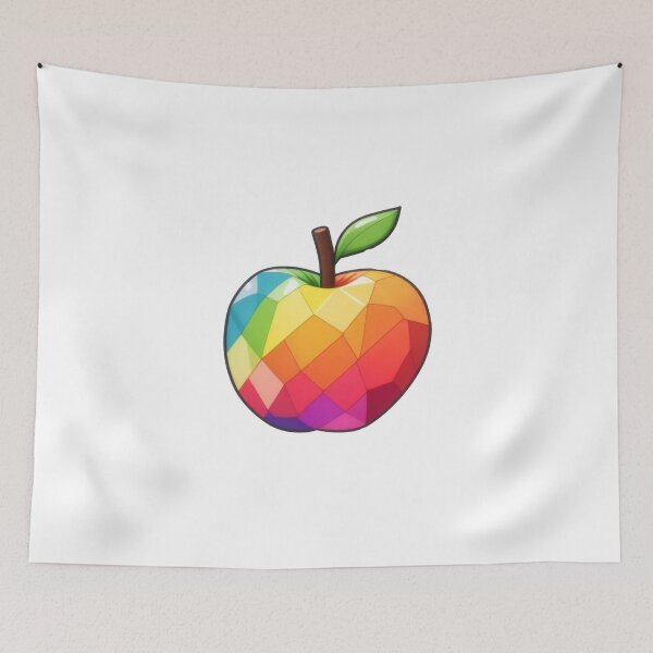 Item preview, green rainbow  apple  designed and sold by jkrphoto.