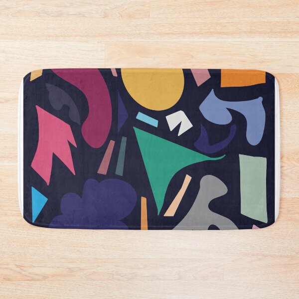 Item preview, Matisse-Inspired Play of Colourful Abstract Shapes designed and sold by elliebart.