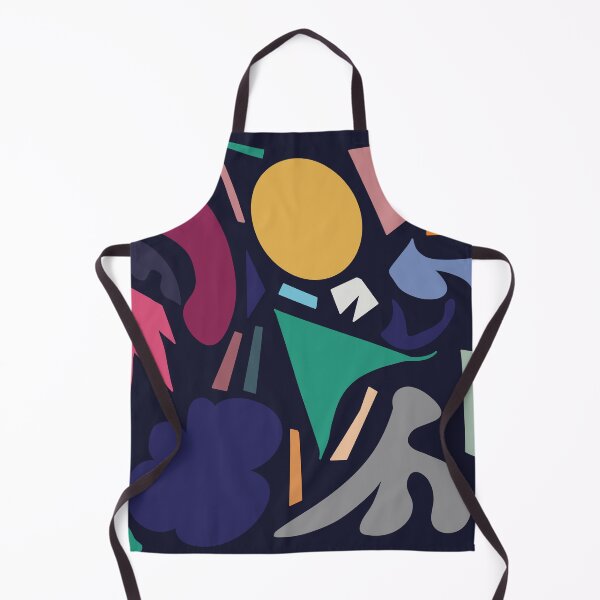 Item preview, Matisse-Inspired Play of Colourful Abstract Shapes designed and sold by elliebart.
