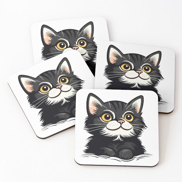 Item preview, Adorable Black and White Cat Cute Animal designed and sold by LionessLove.