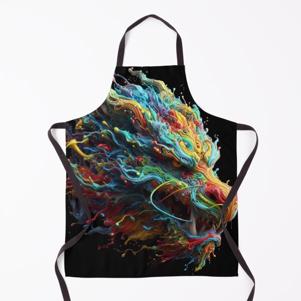 Item preview, Dragon Splatter Portrait designed and sold by fatbanana.