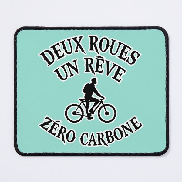 Item preview, funny French quote for cyclist on bike designed and sold by huggymauve.