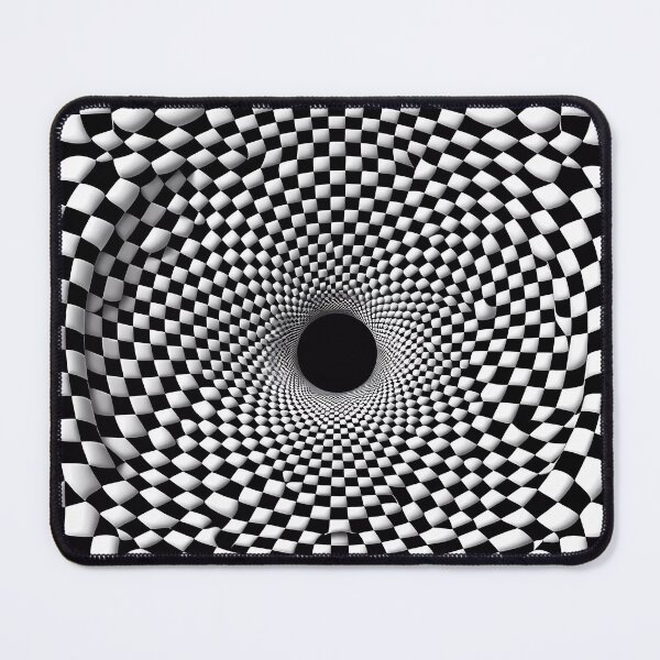 Item preview, Checkered Black Hole Pattern designed and sold by NeatSplash.