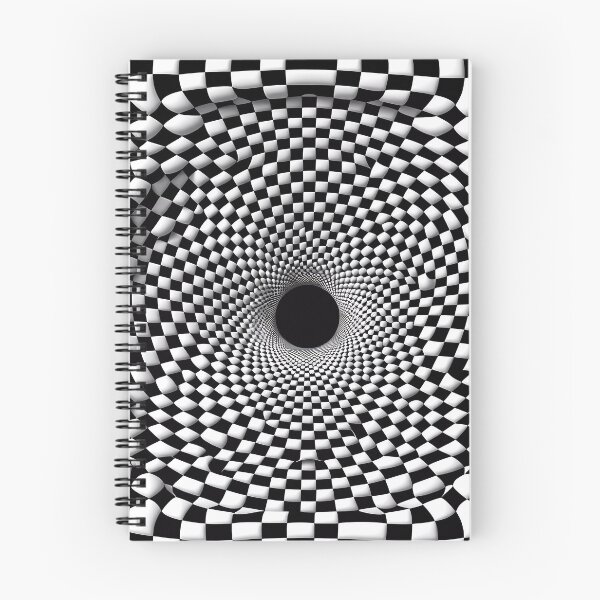 Item preview, Checkered Black Hole Pattern designed and sold by NeatSplash.