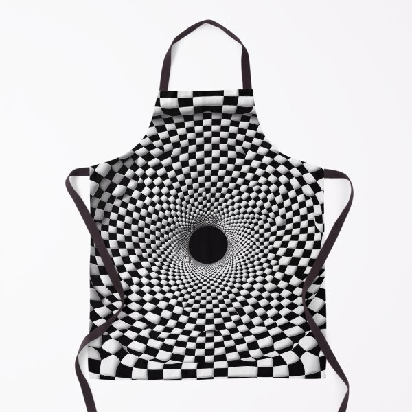 Item preview, Checkered Black Hole Pattern designed and sold by NeatSplash.