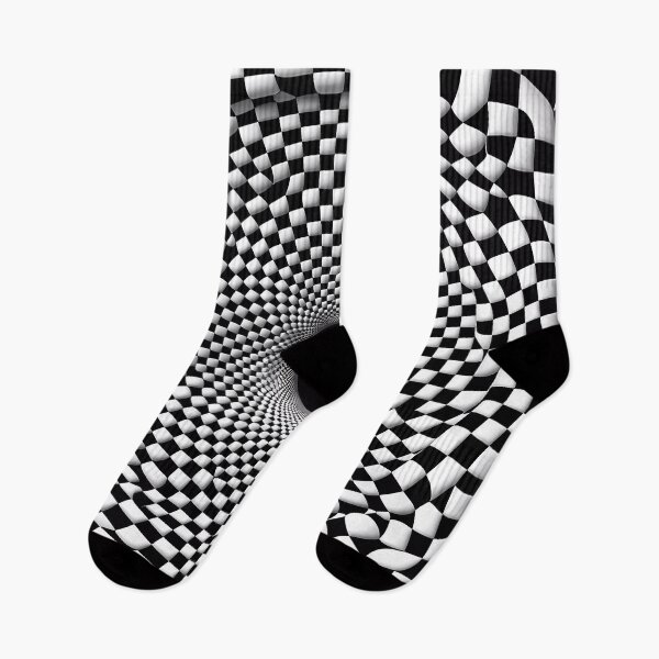 Item preview, Checkered Black Hole Pattern designed and sold by NeatSplash.