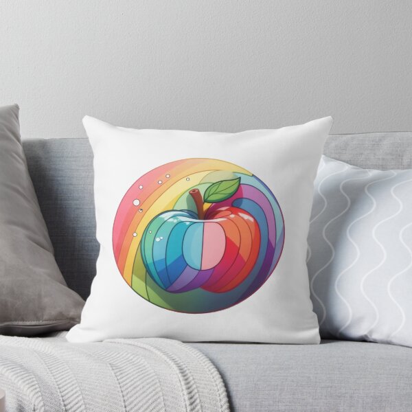 Item preview, green rainbow  apple  designed and sold by jkrphoto.