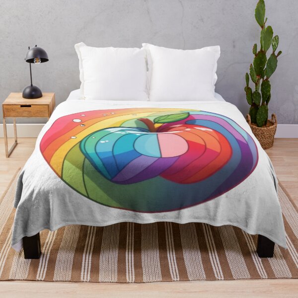 Item preview, green rainbow apple designed and sold by jkrphoto.