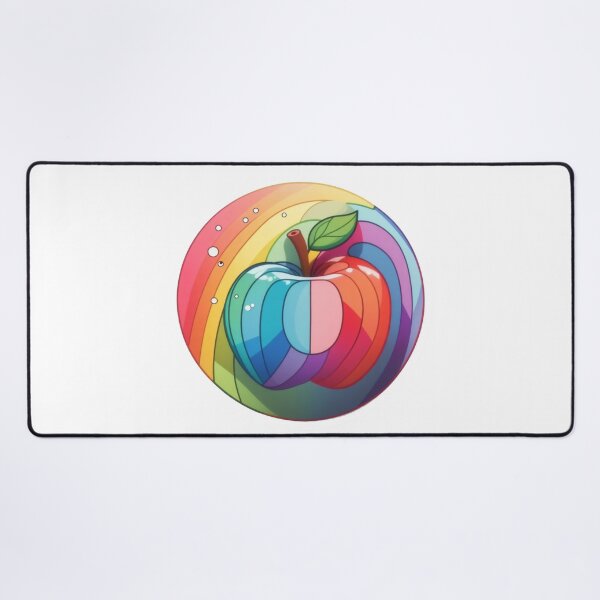 Item preview, green rainbow  apple  designed and sold by jkrphoto.