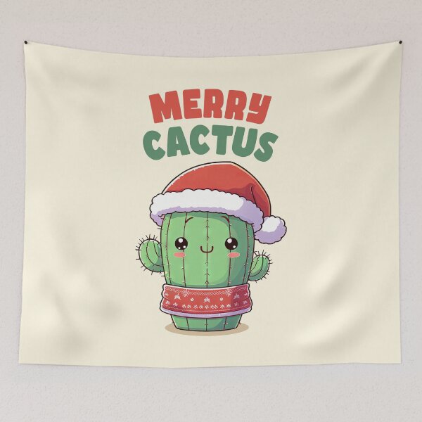 Item preview, Merry Cactus Christmas Cactus designed and sold by KAI-Studio.