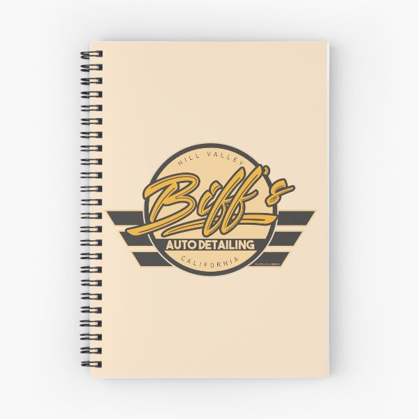Item preview, Biff's Auto Detailing in Yellow. Back To The Future Movie designed and sold by PrintStopStudio.
