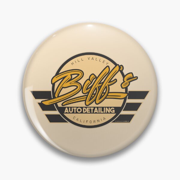 Item preview, Biff's Auto Detailing in Yellow. Back To The Future Movie designed and sold by PrintStopStudio.