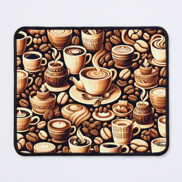 Item preview, Cafe Wall Coffee Pattern designed and sold by NeatSplash.