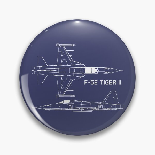 Item preview, F-5E Tiger II Fighter Jet Plane Blueprint Diagrams designed and sold by MilitaryMart.