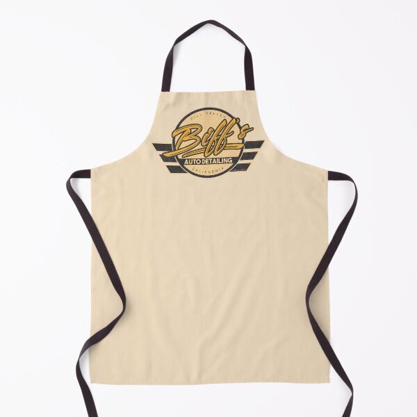 Item preview, Biff's Auto Detailing in Distressed Yellow. Back To The Future Movie designed and sold by PrintStopStudio.