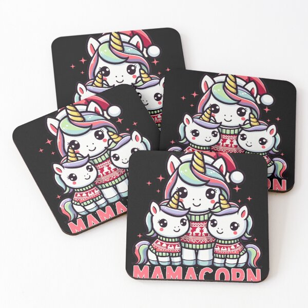 Item preview, Mamacorn Christmas Family Matching Mom Girls Unicorn Lover designed and sold by Sasikharn.