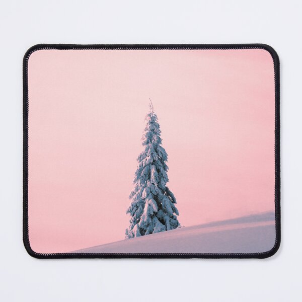Item preview, Pink Spruce / Frozen tree in pinky snow designed and sold by ForestFrame.