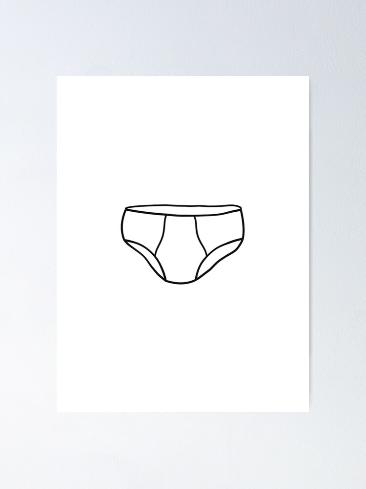 underpants Poster for Sale by navigatorsteel