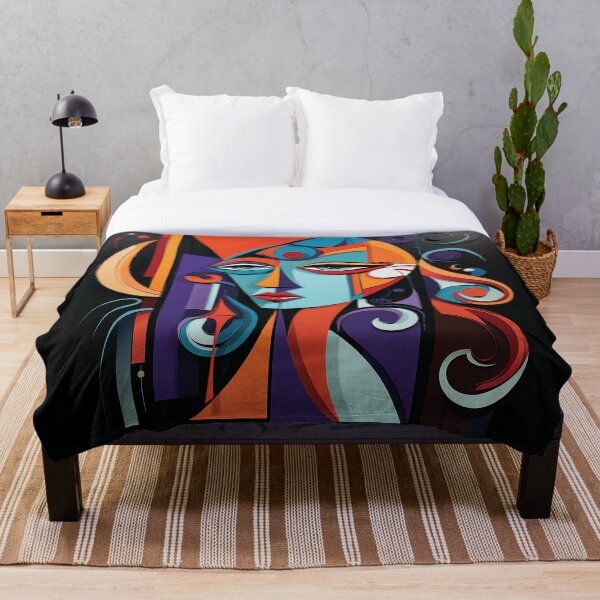 Item preview, Harmony in Asymmetry: A Cubist Rhapsody designed and sold by ZedMont.