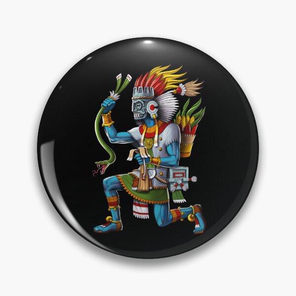Item preview, Ancient Aztec God Tlaloc designed and sold by underheaven.