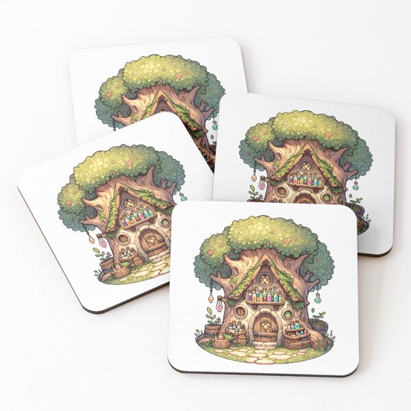 Item preview, Fantasy Alchemist Treehouse Laboratory  designed and sold by UmbrellaStudio1.