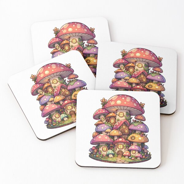Item preview, Mushroom Village Fantasy House  designed and sold by UmbrellaStudio1.