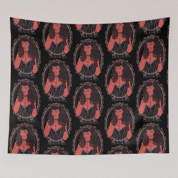 Item preview, The Devil Inside // Retro Pinup Demon Girl designed and sold by Wendy-Stephens.