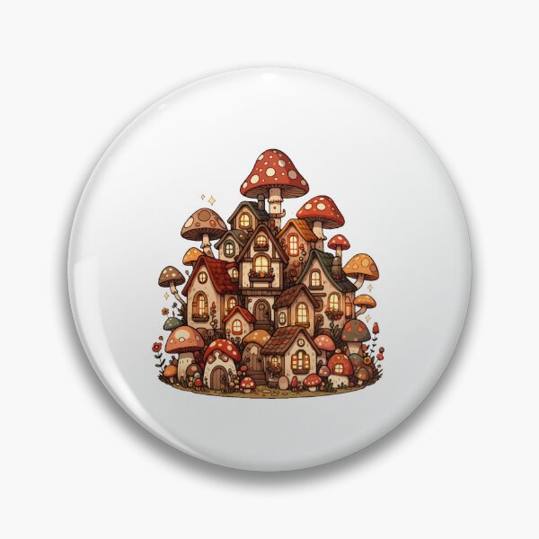 Artikelvorschau, Enchanting Toadstool Hamlet entworfen und verkauft von UmbrellaStudio1.