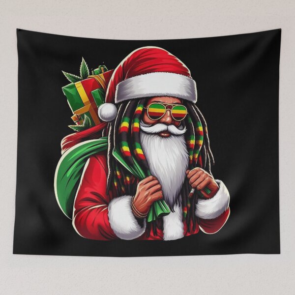 Item preview, Rasta Santa designed and sold by Myra365Art.