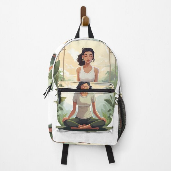 Item preview, Yoga and meditation vibes - girl designed and sold by vicobu.