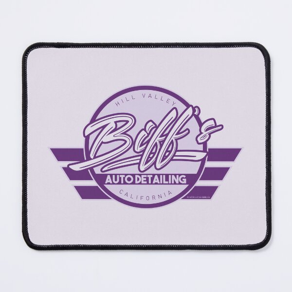 Item preview, Biff's Auto Detailing in Purple. Back To The Future Movie designed and sold by PrintStopStudio.