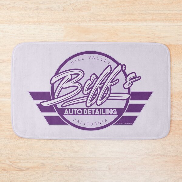 Item preview, Biff's Auto Detailing in Purple. Back To The Future Movie designed and sold by PrintStopStudio.