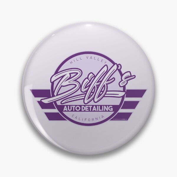 Item preview, Biff's Auto Detailing in Purple. Back To The Future Movie designed and sold by PrintStopStudio.