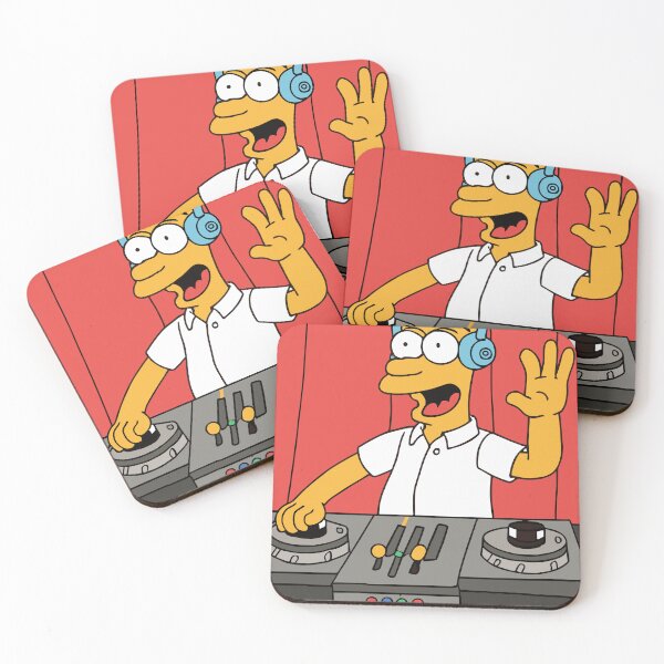 Item preview, A DJ imagined by Matt Groening designed and sold by fuhadislam.