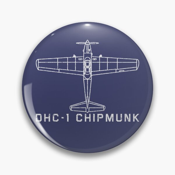 Item preview, De Havilland Canada DHC-1 Chipmunk Blueprint Gift designed and sold by MilitaryMart.
