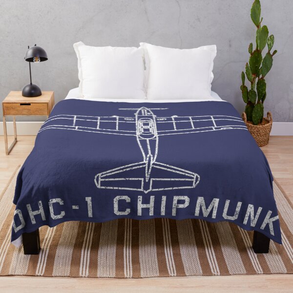 Item preview, De Havilland Canada DHC-1 Chipmunk Blueprint Gift designed and sold by MilitaryMart.