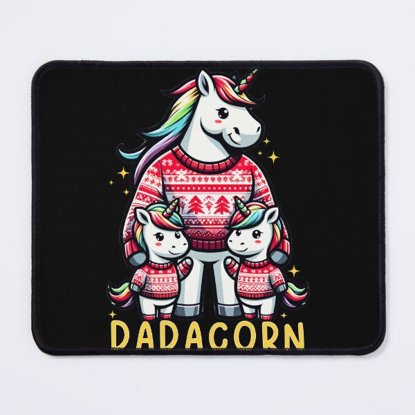 Item preview, Dadacorn Christmas Family Matching Dad Girls Unicorn Lover designed and sold by Sasikharn.