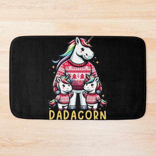 Item preview, Dadacorn Christmas Family Matching Dad Girls Unicorn Lover designed and sold by Sasikharn.